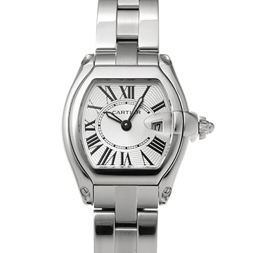 カルティエ ロードスター SM W62016V3 シルバー レディース 時計 【中古】【wristwatch】