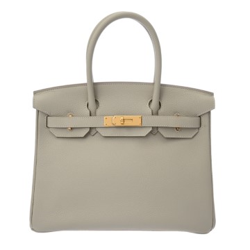 エルメス バーキン 30 グリスパール トゴ レディース バッグ 【未使用】【bag】