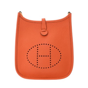 エルメス エヴリン TPM アマゾン ローズテキサス トリヨンクレマンス レディース バッグ 【中古】【bag】