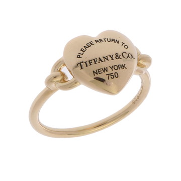 ティファニー リターントゥ フルハート リング ゴールド K18イエローゴールド YG レディース ジュエリー 【中古】【jewelry】