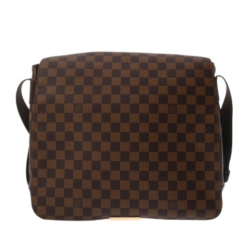 ルイ ヴィトン ダミエ バスティーユ ブラウン N45258 ダミエキャンバス メンズ バッグ 【中古】【bag】