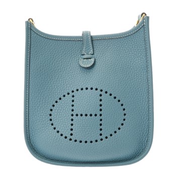エルメス エヴリン TPM アマゾン ニューブルージーン トリヨンクレマンス レディース バッグ 【中古】【bag】