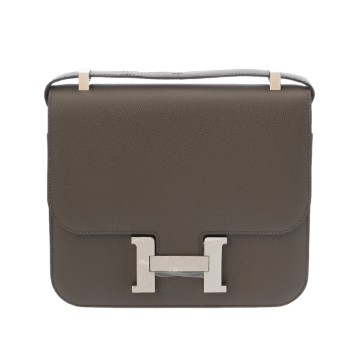エルメス コンスタンス3 24 SPオーダー エタン/ローズジャイプール ヴォーエプソン レディース バッグ 【中古】【bag】