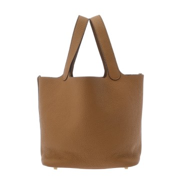 エルメス ピコタンロック MM ビスキュイ トリヨンクレマンス レディース バッグ 【中古】【bag】