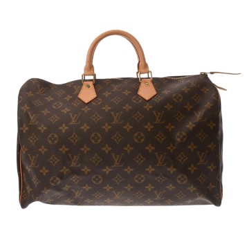 ルイ ヴィトン モノグラム スピーディ 40 ブラウン M41522 モノグラムキャンバス レディース バッグ 【中古】【bag】