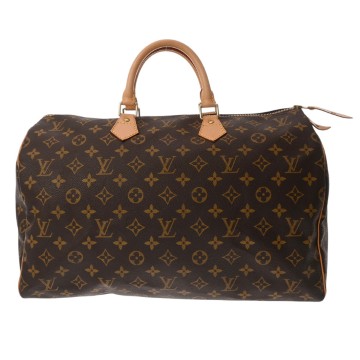 ルイ ヴィトン モノグラム スピーディ 40 ブラウン M41522 モノグラムキャンバス レディース バッグ 【中古】【bag】