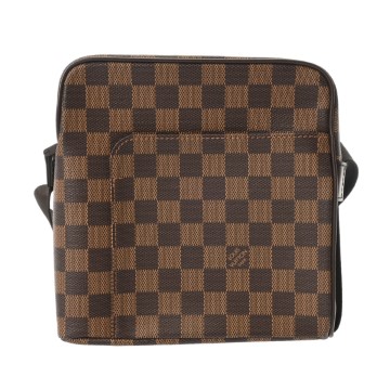 ルイ ヴィトン ダミエ オラフ PM エベヌ N41442 ダミエキャンバス ユニセックス バッグ 【中古】【bag】