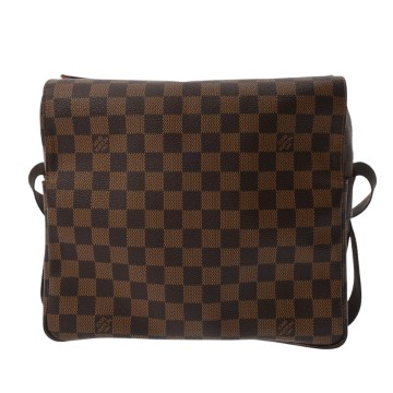 ルイ ヴィトン ダミエ ナヴィグリオ ブラウン N45255 ダミエキャンバス ユニセックス バッグ 【中古】【bag】