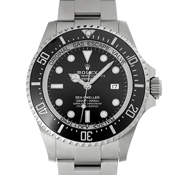 ロレックス シードゥエラー ディープシー 126660 ブラック メンズ 時計 【中古】【wristwatch】