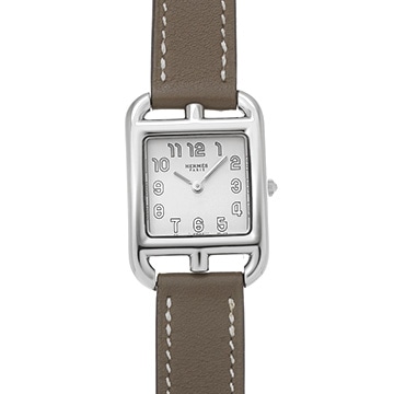 エルメス ケープコッド W040246WW00 シルバー レディース 時計 【中古】【wristwatch】
