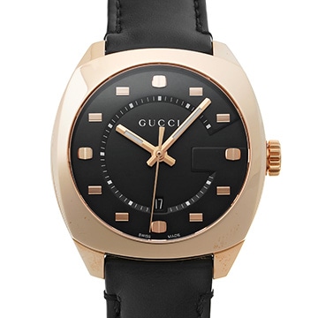 グッチ GG2570 YA142309 ブラック メンズ 時計 【中古】【wristwatch】