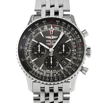ブライトリング ナビタイマー 01 46 AB01271A/F570 グレー/ブラック メンズ 時計 【中古】【wristwatch】