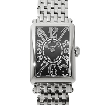 フランクミュラー ロングアイランド レリーフ 902QZREL ブラック レディース 時計 【中古】【wristwatch】