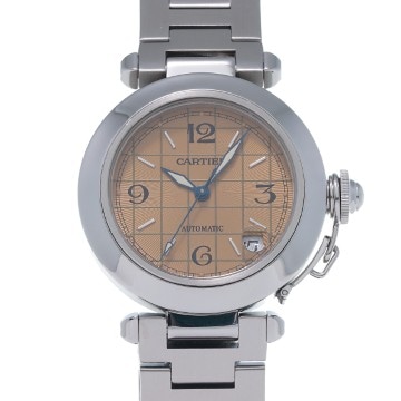 カルティエ パシャC W31024M7 オレンジ ユニセックス 時計 【中古】【wristwatch】