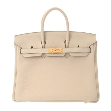 エルメス バーキン 25 クレ トゴ レディース バッグ 【未使用】【bag】