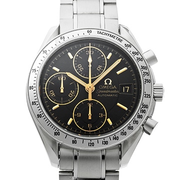 オメガ スピードマスター デイト 日本限定 3513.54 ブラック メンズ 時計 【中古】【wristwatch】