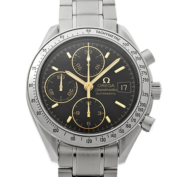 オメガ スピードマスター デイト 日本限定 3513.54 ブラック メンズ 時計 【中古】【wristwatch】