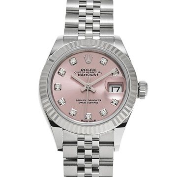 ロレックス デイトジャスト レディ 28 279174G ピンク/ダイヤモンド レディース 時計 【新品】【wristwatch】