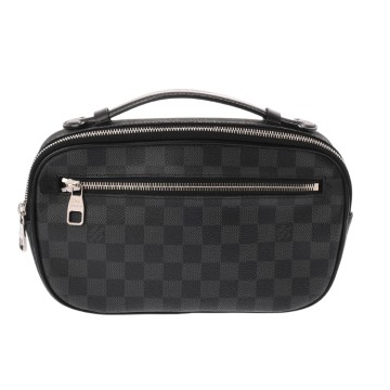 ルイ ヴィトン ダミエグラフィット アンブレ―ル ブラック N41289 ダミエキャンバス メンズ バッグ 【中古】【bag】