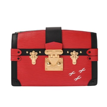 ルイ ヴィトン エピ トランククラッチ ルージュ M51697 レザー レディース バッグ 【中古】【bag】