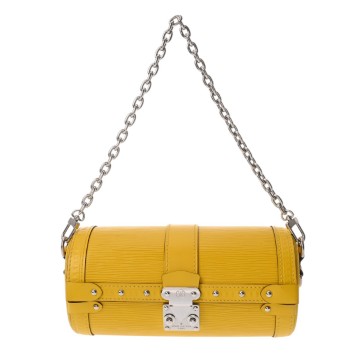 ルイ ヴィトン エピ パピヨントランク ジョーヌ M58647 レザー レディース バッグ 【中古】【bag】