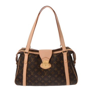ルイ ヴィトン モノグラム ストレーザ PM ブラウン M51186 モノグラムキャンバス レディース バッグ 【中古】【bag】