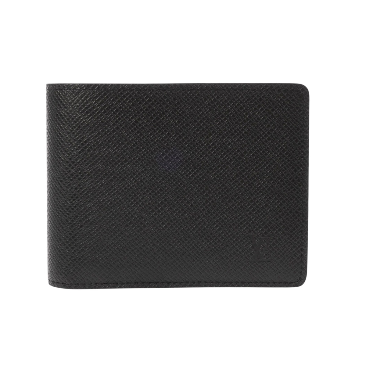 ルイ ヴィトン タイガ ポルトフォイユ スレンダー ノワール M30539 レザー メンズ 財布 【中古】【purse】