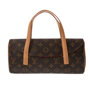 ルイ ヴィトン モノグラム ソナチネ ブラウン M51902 モノグラムキャンバス レディース バッグ 【中古】【bag】