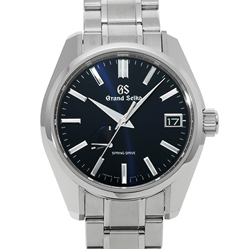 グランドセイコー ヘリテージコレクション スプリングドライブ SBGA375 ミッドナイトブルー メンズ 時計 【中古】【wristwatch】