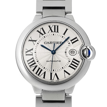 カルティエ バロンブルー  W69012Z4 シルバー メンズ 時計 【中古】【wristwatch】