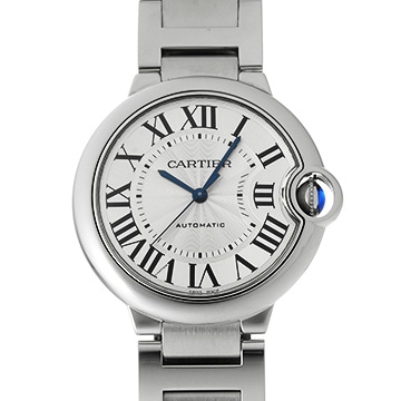 カルティエ バロンブルー ドゥ カルティエ 36mm WSBB0048 シルバー ユニセックス 時計 【中古】【wristwatch】