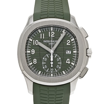 パテック フィリップ アクアノート クロノグラフ 5968G-010 カーキグリーン メンズ 時計 【中古】【wristwatch】