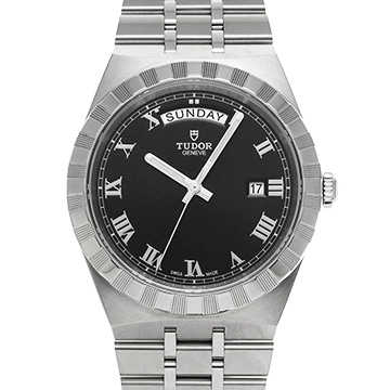 チューダー / チュードル ロイヤル 28600 ブラック メンズ 時計 【中古】【wristwatch】