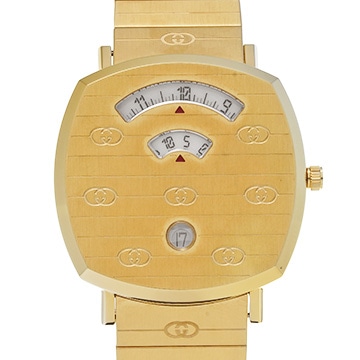 グッチ グリップ YA157409 ホワイト メンズ 時計 【中古】【wristwatch】