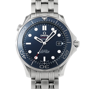 オメガ シーマスター ダイバー300 コーアクシャル 212.30.41.20.03.001 ブルー メンズ 時計 【中古】【wristwatch】