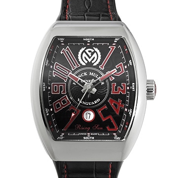 フランクミュラー ヴァンガード V45SCDTRSUN ACRG ブラック メンズ 時計 【中古】【wristwatch】