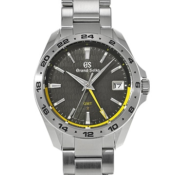 グランドセイコー スポーツコレクション クォーツ GMT キャリバー9F 25th SBGN001 チャコールグレー メンズ 時計 【中古】【wristwatch】