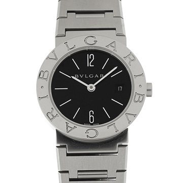 ブルガリ ブルガリブルガリ BB26SS ブラック レディース 時計 【中古】【wristwatch】