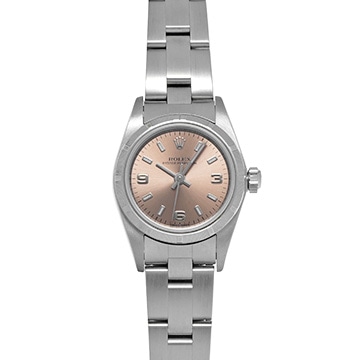 ロレックス オイスターパーペチュアル 76030 ピンク レディース 時計 【中古】【wristwatch】