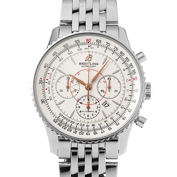 ブライトリング モンブリラン A417G34NP シルバー メンズ 時計 【中古】【wristwatch】