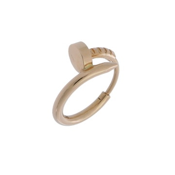 カルティエ ジュストアンクル シングル ピアス ゴールド K18イエローゴールド YG レディース ジュエリー 【中古】【jewelry】