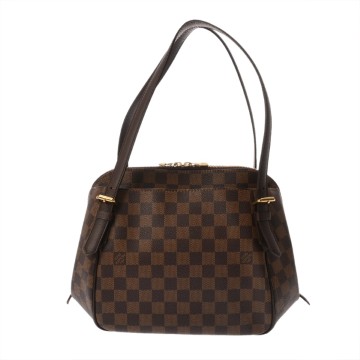 ルイ ヴィトン ダミエ ベレム MM ブラウン N51174 ダミエキャンバス レディース バッグ 【中古】【bag】