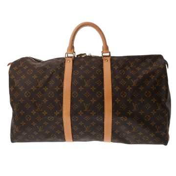 ルイ ヴィトン モノグラム キーポル 55 ブラウン M41424 モノグラムキャンバス ユニセックス バッグ 【中古】【bag】