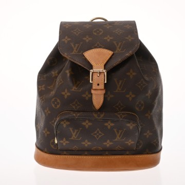 ルイ ヴィトン モノグラム モンスリ MM ブラウン M51136 モノグラムキャンバス レディース バッグ 【中古】【bag】