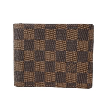 ルイ ヴィトン ダミエ ポルトフォイユ フロリン ブラウン N60011 ダミエキャンバス レディース 財布 【中古】【purse】