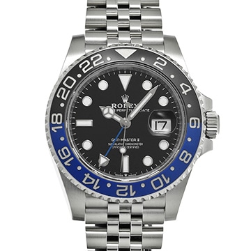 ロレックス GMTマスター II 126710BLNR ブラック メンズ 時計 【中古】【wristwatch】