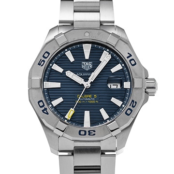 タグ ホイヤー アクアレーサー キャリバー5 WAY2012.BA0927 ブルー メンズ 時計 【中古】【wristwatch】