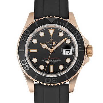 ロレックス ヨットマスター 40 116655 ブラック メンズ 時計 【中古】【wristwatch】