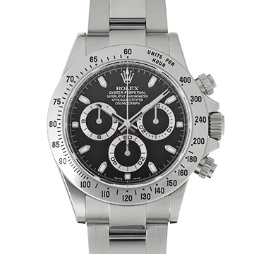ロレックス コスモグラフ デイトナ 116520 ブラック メンズ 時計 【中古】【wristwatch】