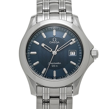 オメガ シーマスター 120 クォーツ 2511.81 ブルー メンズ 時計 【中古】【wristwatch】